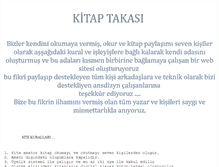 Tablet Screenshot of kitaptakasi.com